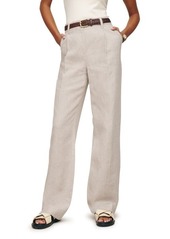 Reformation Alex Wide Leg Linen Pants