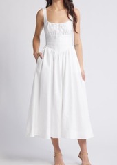 Reformation Balia Linen Sundress