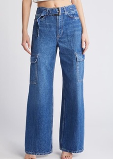 Reformation Cary Belted Cargo Jeans