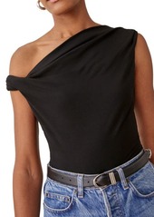 Reformation Cello One-Shoulder Knit Top