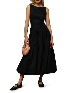 Reformation Elvira Cotton Midi Dress