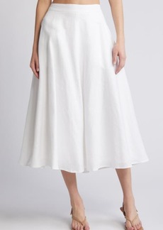 Reformation Maia Linen Skirt