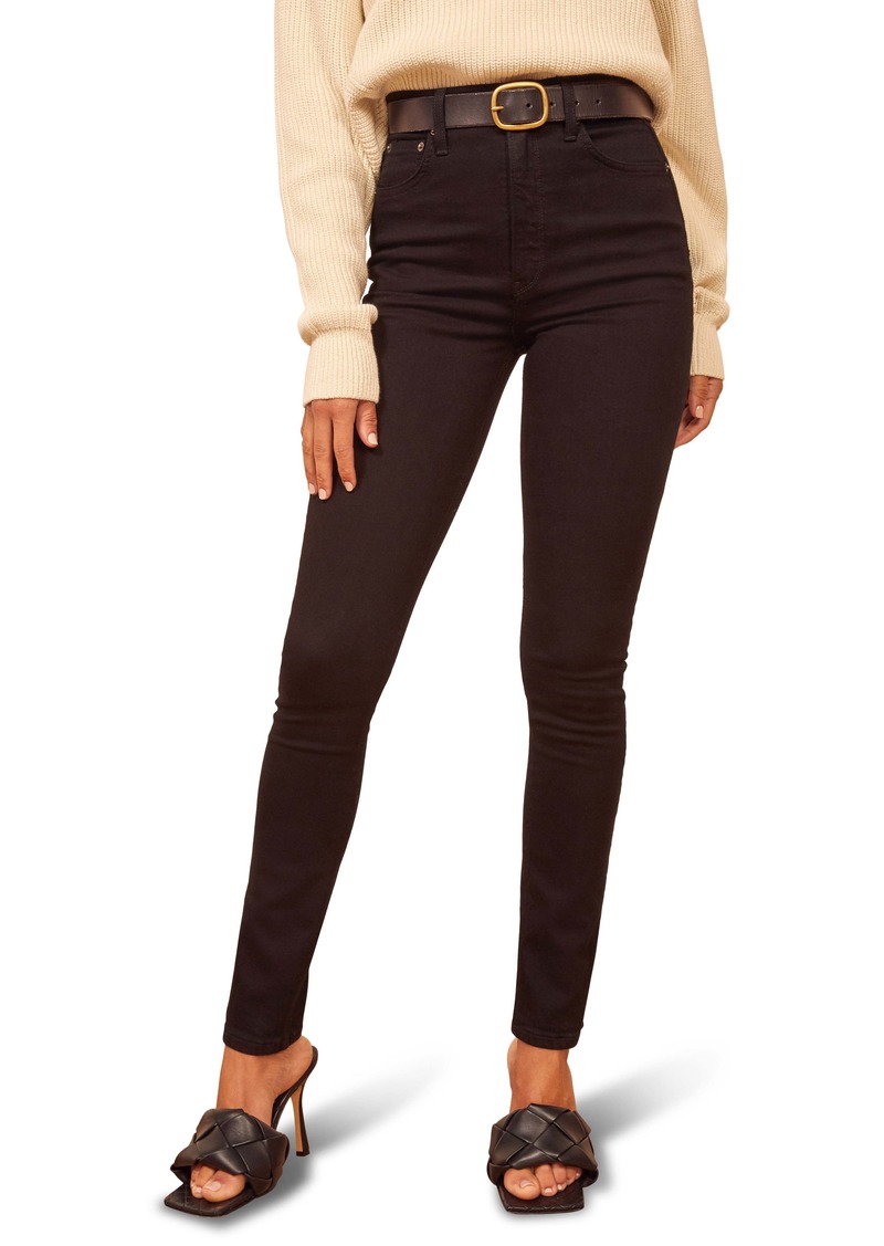 Reformation Ultra High Skinny Jeans