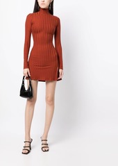 Reformation Libra long-sleeve knit minidress