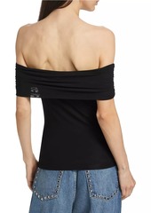 Reformation Rosaline Off-The-Shoulder Top