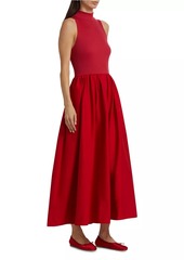 Reformation Sai Fit & Flare Maxi Dress