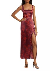 Reformation Solay Floral Midi-Dress