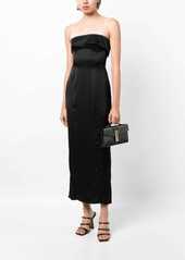Reformation strapless tailored dress