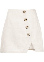 Reformation Taylor linen skirt