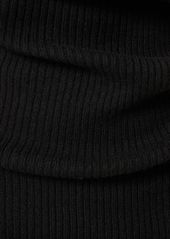 Reformation Vallo Cutout Cashmere Knit Midi Dress