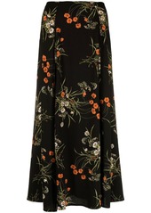 Reformation Zoe floral-print skirt