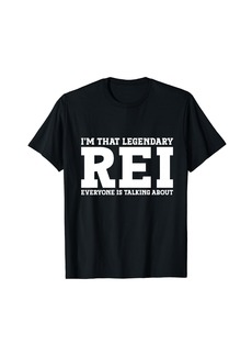 Rei Personal Name First Name Funny Rei T-Shirt