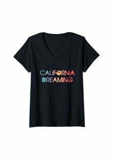 REI Womens California Dreaming V-Neck T-Shirt