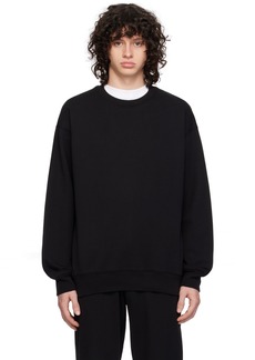 Reigning Champ Black Relaxed Sweatshirt