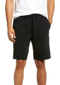Reigning Champ Fleece Athletic Shorts in Black at Nordstrom