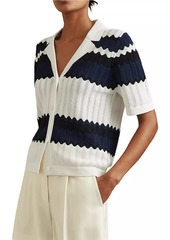 Reiss Alba Stripe Top