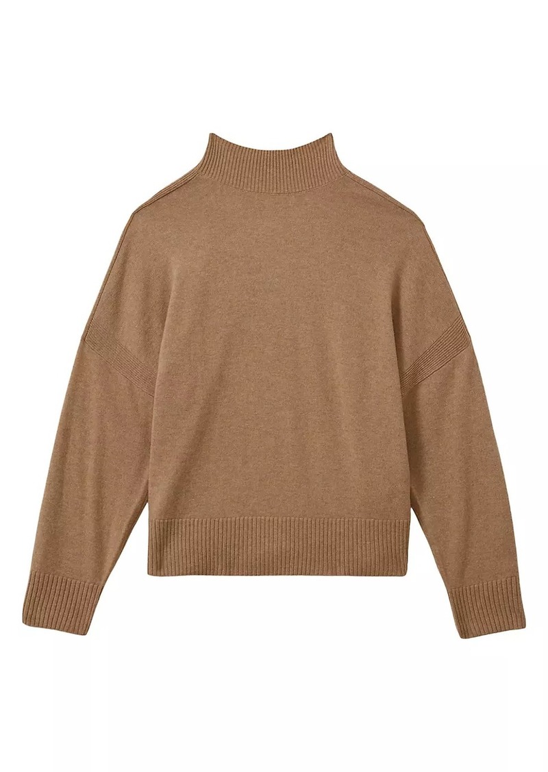 Reiss Alicia Funnel Neck Wool-Blend Sweater