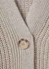 Reiss Ariana Cotton-Linen Blend Cardigan