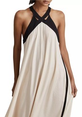 Reiss Aubree Halter Maxi Dress