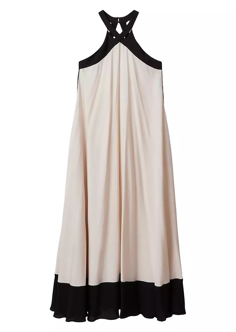 Reiss Aubree Halter Maxi Dress