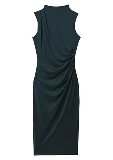 Reiss Beau Jersey Draped Midi-Dress