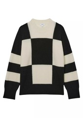 Reiss Becki Colorblocked Wool-Blend Sweater