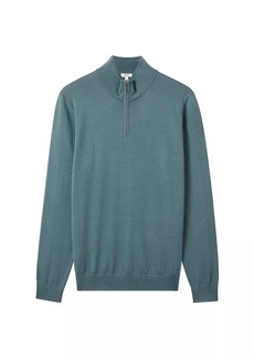 Reiss Blackhall Wool Half-Zip Sweater