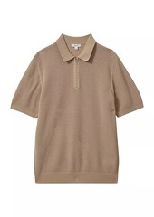 Reiss Burnham Cotton-Blend Polo Shirt