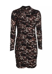 Reiss Carolina Ruched Jersey Minidress