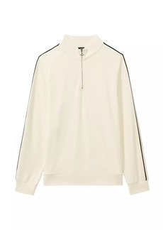 Reiss Chicago Striped Half-Zip Sweater