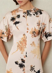 Reiss Chrissy Floral Midi-Dress