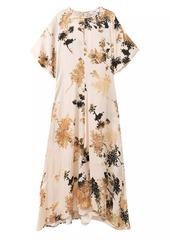 Reiss Chrissy Floral Midi-Dress