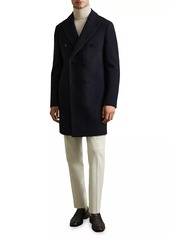 Reiss Cliff Wool-Blend Peacoat