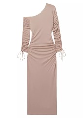 Reiss Cyra Ruched Midi-Dress