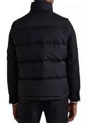 Reiss Dante Quilted Zip Vest