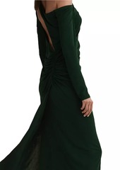Reiss Delphine One-Shoulder Maxi Dress