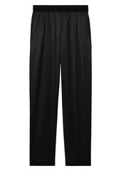 Reiss Elea Satin Tapered Trousers