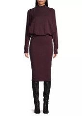 Reiss Freya Wool-Blend Midi-Dress