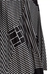 Reiss Gabi Geometric Pleated Midi-Skirt
