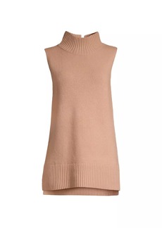 Reiss Gazelle Sleeveless Wool & Cashmere-Blend Sweater