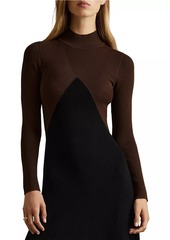 Reiss Hope Colorblocked Midi-Dress