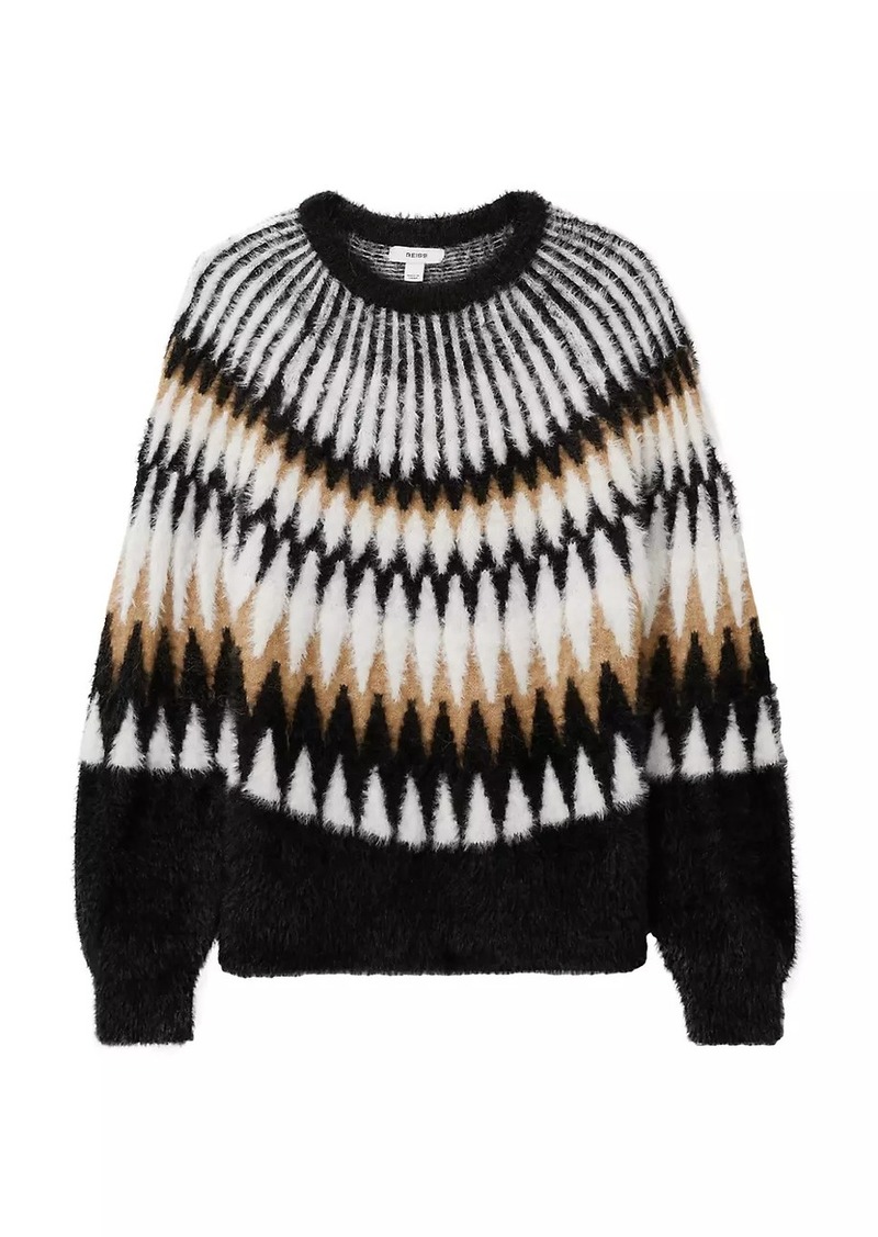 Reiss Indi Fair Isle-Inspired Sweater