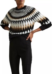 Reiss Indi Fair Isle-Inspired Sweater