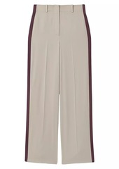 Reiss Isla Wide-Leg Striped Trousers