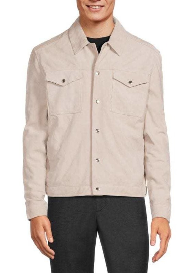 Reiss Jagger Leather Jacket