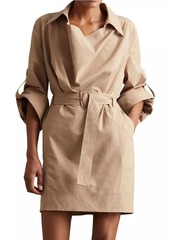 Reiss Jaya Cowl Neck Minidress