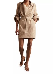 Reiss Jaya Cowl Neck Minidress