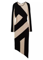 Reiss Jem Colorblock Knit Dress