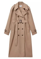 Reiss Jenna Oversized Trench Coat