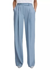Reiss June Pleated-Front Relaxed Pants